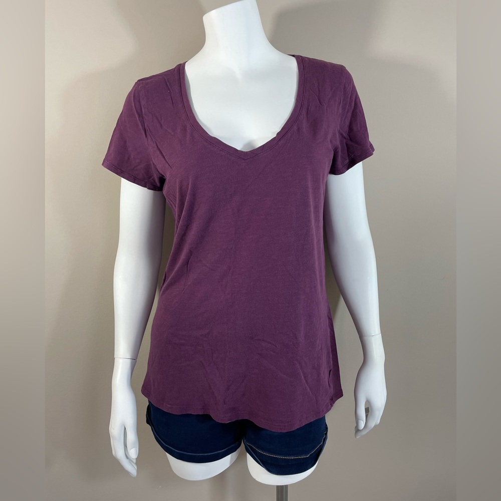 VS Pink Purple Basic SS Top